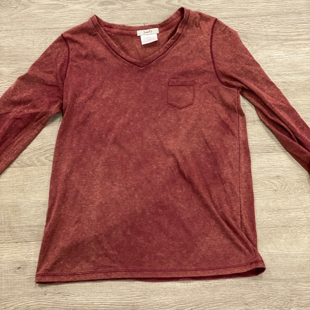 Burnt Red Long Sleeve